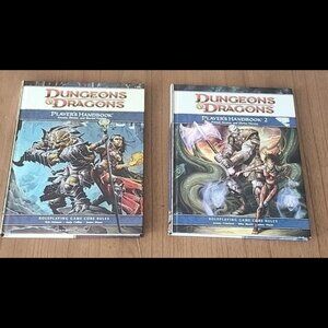 Dungeons and Dragons 4th Edition Players Handbooks 1 & 2  Core Rulebooks for DND